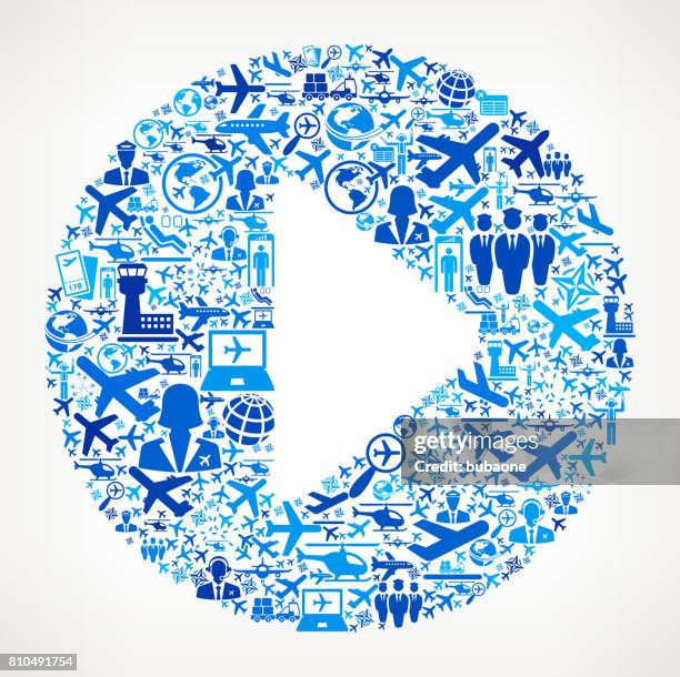 play  aviation and air planes vector graphic - airport ground crew uniform stock illustrations