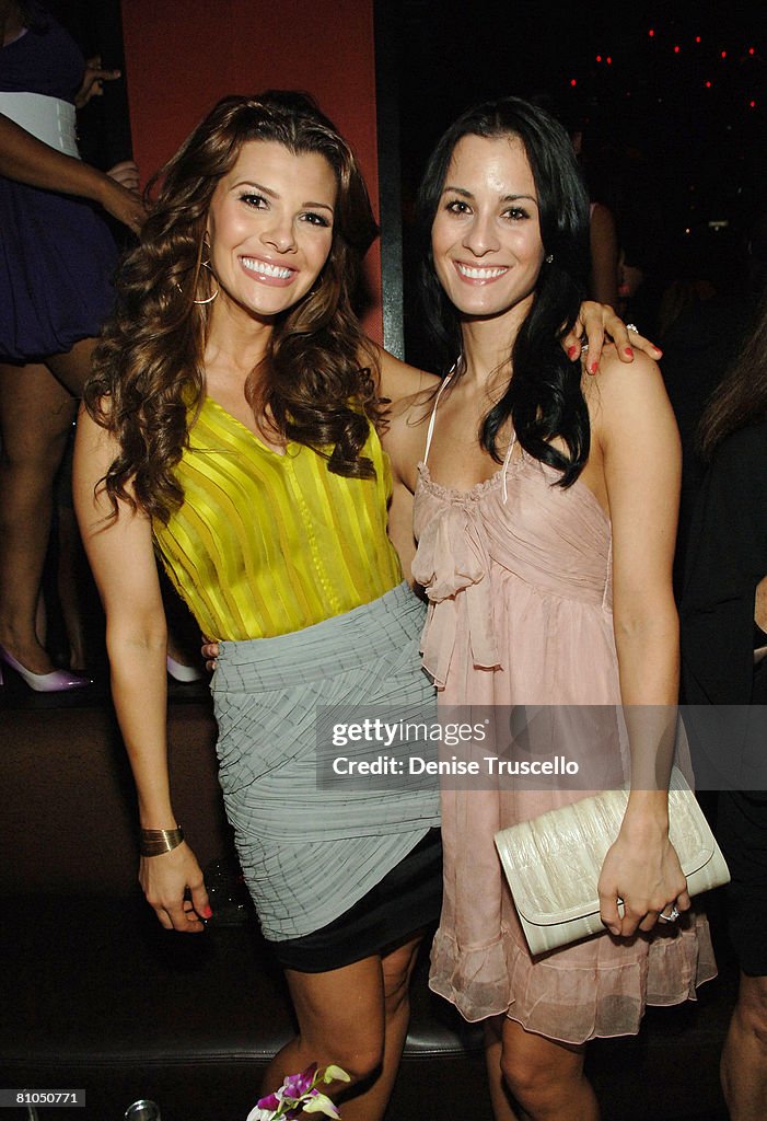 Actress Ali Landry and her sister Gena Landry attend the first hot