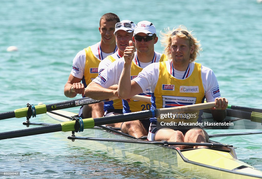 Peter Reed Rowing Andy Triggs Hodge, Peter Reed, Steve Williams and Tom Lucy of Great ...