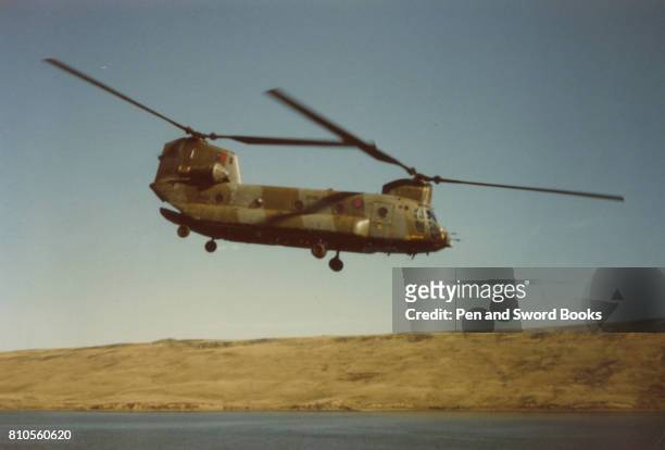 Chinook in the Falklands Conflict.