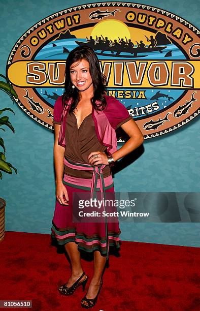 Winner Parvati Shallow attends the Survivor: Micronesia Finale and Reunion Show at the Ed Sullivan Theater on May 11, 2008 in New York City.