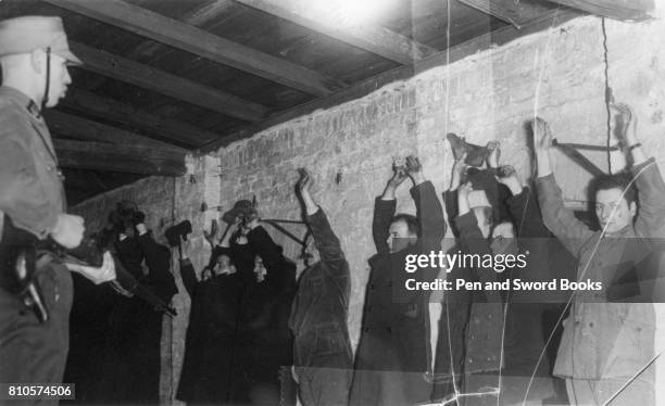 People Surrendering in Berlin 1933.