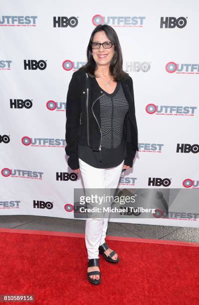 Executive Producer Lori Kaye attends a screening of "KEVYN AUCOIN: Beauty and the Beast in Me" at 2017 Outfest Los Angeles LGBT Film Festival at the...