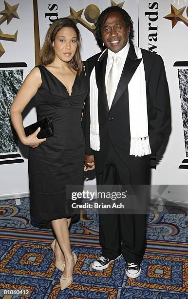 Karon Vereen and actor Ben Vereen arrives at the 2008 Michael Awards on May 7, 2008 at the Marriot Marquis Ballroom in New York City.