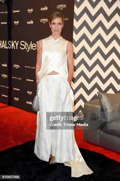 Lisa Martinek attends the MICHALSKY StyleNite during the Mercedes-Benz Fashion Week Berlin Spring/Summer 2018 at e-Werk on July 7, 2017 in Berlin,...