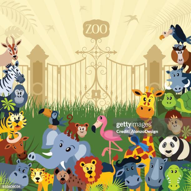 5 680点の動物園イラスト素材 Getty Images 5 680点の動物園イラスト素材 Getty Images