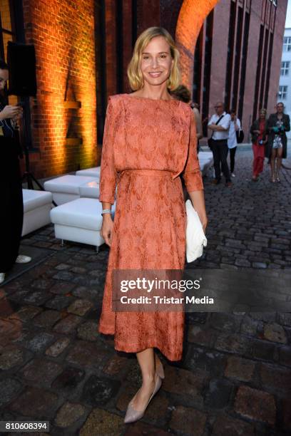 Nadeshda Brennicke attends the MICHALSKY StyleNite during the Mercedes-Benz Fashion Week Berlin Spring/Summer 2018 at e-Werk on July 7, 2017 in...