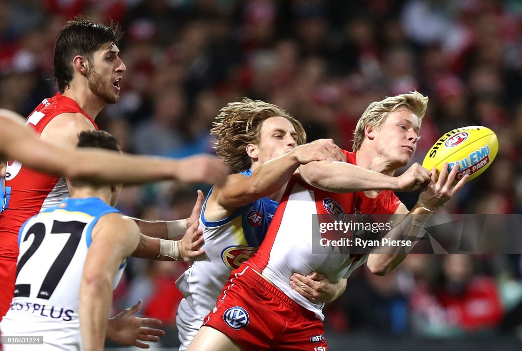 AFL Rd 16 - Sydney v Gold Coast