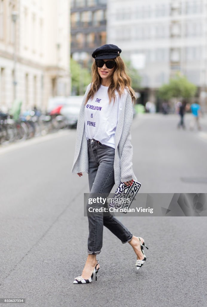 Street Style Day 4 - Mercedes-Benz Fashion Week Berlin Spring/Summer 2018