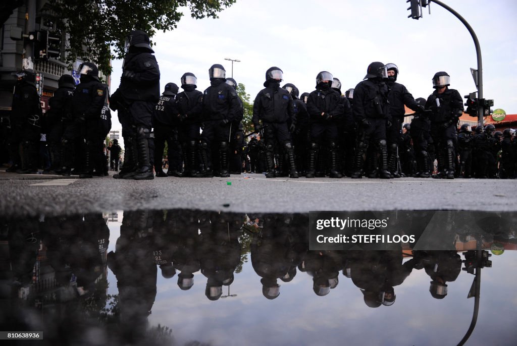 TOPSHOT-GERMANY-G20-SUMMIT-PROTEST