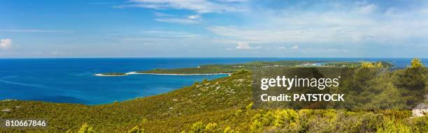 cape lopata and sakarun bay - sakarun bildbanksfoton och bilder