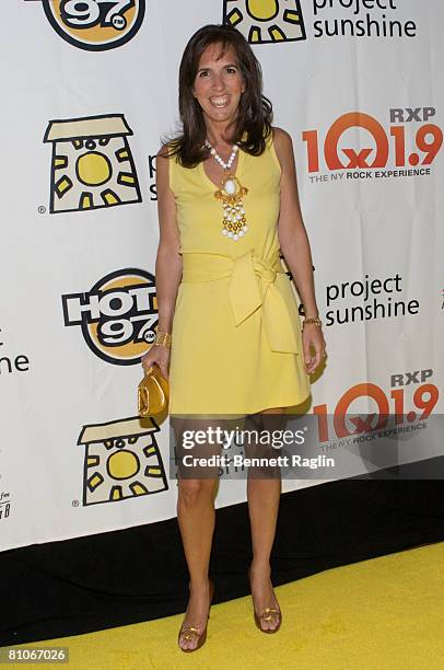 Designer Liz Lange attends the 5th annual Project Sunshine Gala at the Waldorf Astoria hotel May 12, 2008 New York City.