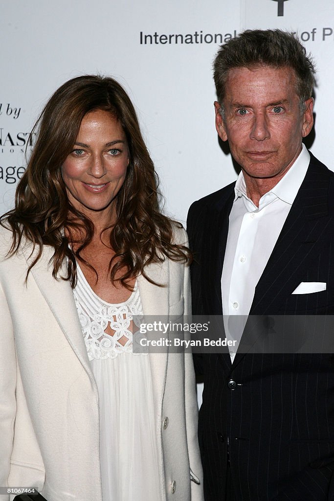 Designer Calvin Klein and wife Kelly Klein arrive at the ICP presents...  News Photo - Getty Images