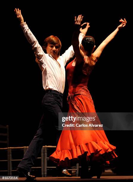 Antonio Gades Flamenco Company celebrates "Carmen, 25th Anniversary" on May 13, 2008 at the Albeniz Theatre in Madrid, Spain
