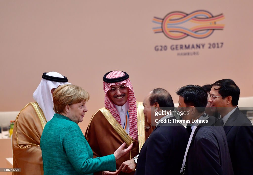 G20 Hamburg Summit: Day 2 Of Sessions