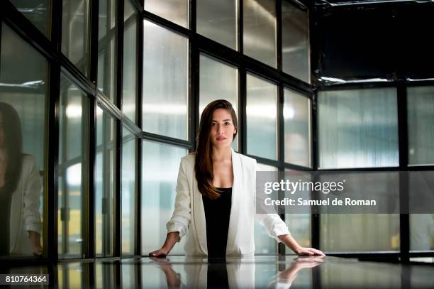 Yara Puebla Portrait Session in Only you Hotel Atocha on July 6, 2017 in Madrid, Spain.