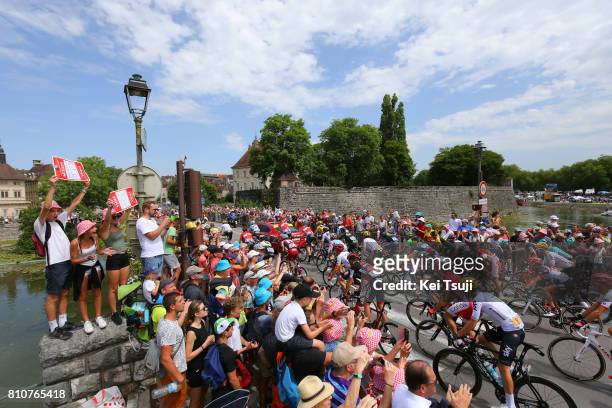 104th Tour de France 2017 / Stage 8 Start / DOLE City / Fans / Public / Peloton / Dole - Station des Rousses 1178m / TDF/