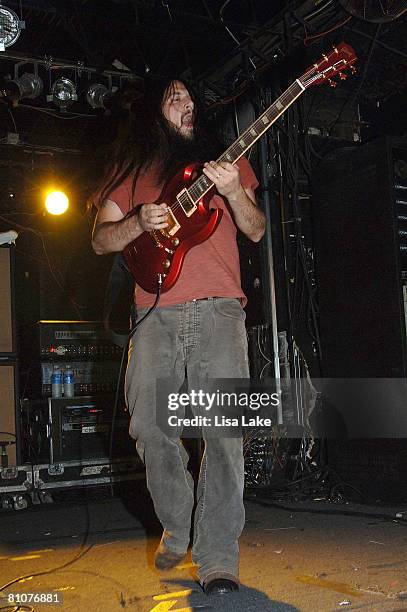 Guitarist Rick Jackett of the band Finger 11 performs at Crocodile Rock on May 13, 2008 in Allentown, Pennsylvania.