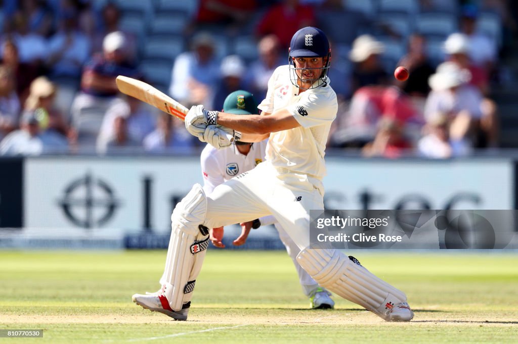 England v South Africa - 1st Investec Test: Day Three