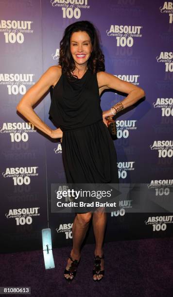 Janice Dickinson attends the Kanye West and Absolut After Party at 1 Oak on May 13, 2008 in New York City.