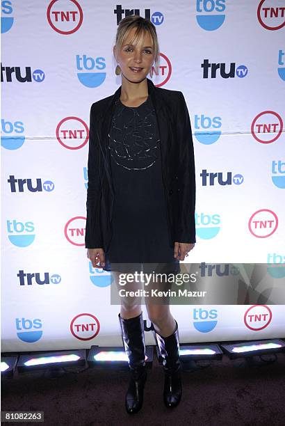 Actress Jordana Spiro attends the 2008 Turner Upfront at Manhattan Center Studios in Hammerstein Ballroom on May 14, 2008 in New York City....