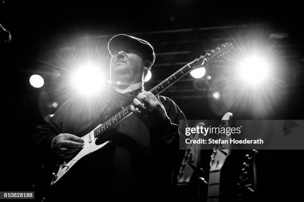 Singer Christopher Cross performs live on stage during a concert at Huxleys Neue Welt on July 8, 2017 in Berlin, Germany.