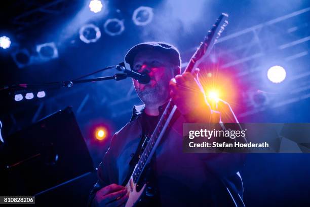 Singer Christopher Cross performs live on stage during a concert at Huxleys Neue Welt on July 8, 2017 in Berlin, Germany.