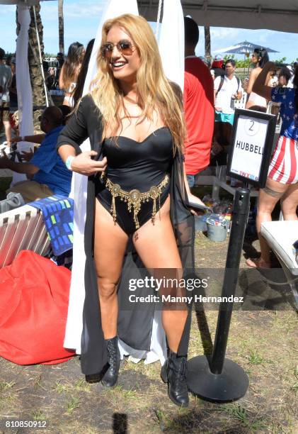 Montana Tucker at Irie Weekend Pool Party at the Eden Roc on July 2, 2017 in Miami Beach, Florida.