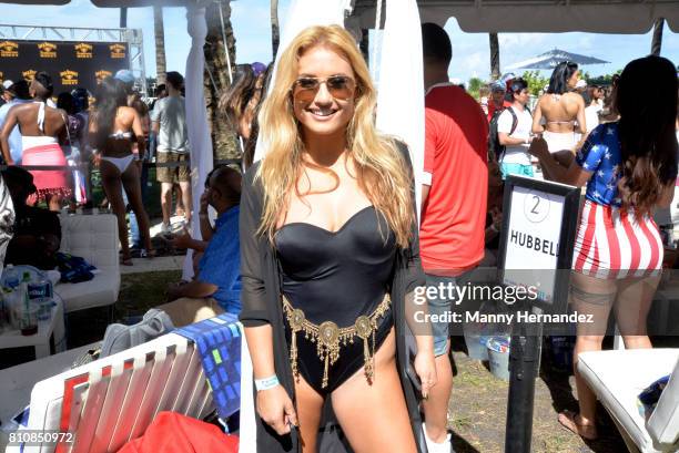 Montana Tucker at Irie Weekend Pool Party at the Eden Roc on July 1, 2017 in Miami Beach, Florida.