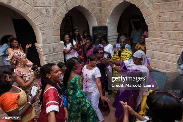 NMalian woman are seen dancing at a weeding on August 11, 2013 in Timbuktu, Mali"nIn January 2012 a Tuareg rebellion began in Northern Mali, led by...