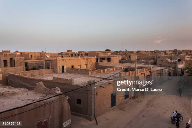 NA general view of Timbuktu is seen from the roof of a building on August 11, 2013 in Timbuktu, Mali"nIn January 2012 a Tuareg rebellion began in...