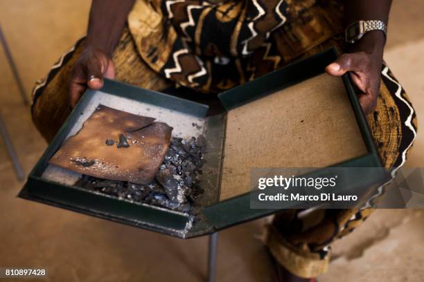 NManuscripts burned by the Islamists rebels are seen at the Ahmed Baba Institute on August 12, 2013 in Timbuktu, Mali"nIn January 2012 a Tuareg...