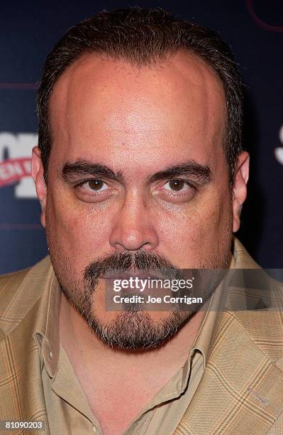 Actor David Zayas arrives at People en Espanol '50 MOST BEAUTIFUL' issue & a special performance by one of 2008's 'mas bellos' Daddy Yankee at...