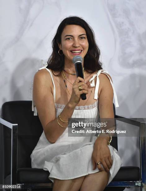 Panelist Shiva Rose attends the Mamas Making It Summit at W Hollywood on July 8, 2017 in Hollywood, California.