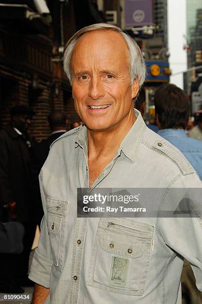 Zoo keeper Jack Hanna attends the "Late Show With David Letterman" taping at the Ed Sullivan Theater May 14, 2008 in New York City.