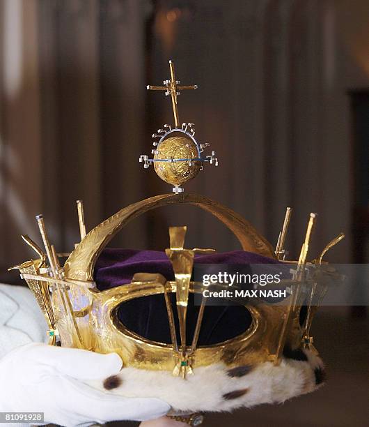 The Coronet worn by Britain's Prince Charl, News Photo