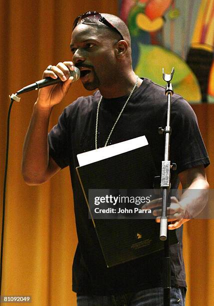 Irie during The Recording Academy Florida Chapter on GRAMMY Career Day at the University Of Miami on May 14, 2008 in Coral Gables, Florida.