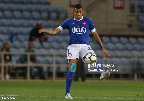 Belenenses's forward Maurides from Brazil in action during the Pre-Season Friendly match between Sporting CP and CF Os Belenenses at Estadio Algarve...