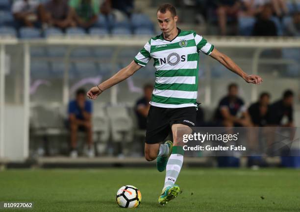 Sporting CPÕs midfielder Radosav Petrovic from Serbia in action during the Pre-Season Friendly match between Sporting CP and CF Os Belenenses at...