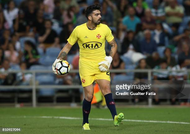 Belenenses's goalkeeper Ricardo in action during the Pre-Season Friendly match between Sporting CP and CF Os Belenenses at Estadio Algarve on July 7,...