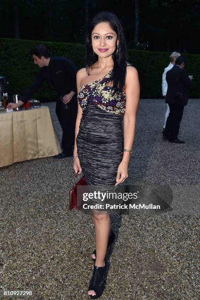 Dr. Shireen Fernandez attends Katrina and Don Peebles Host NY Mission Society Summer Cocktails at Private Residence on July 7, 2017 in Bridgehampton,...