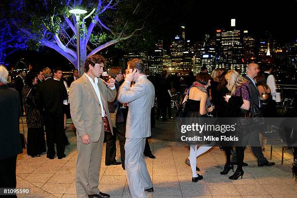 Atmosphere at the after party of the Sydney premiere of The Phantom of the Opera at the Lyric Theatre on May 15, 2008 in Sydney, Australia.