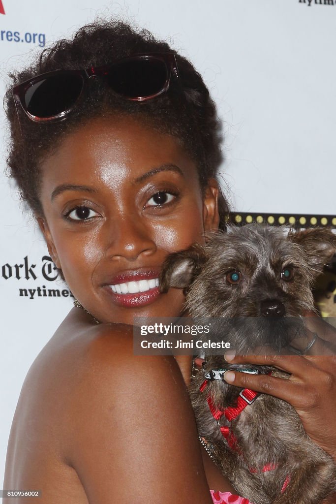 Condola Rashad attends Broadway Barks Announces Mary Tyler Moore