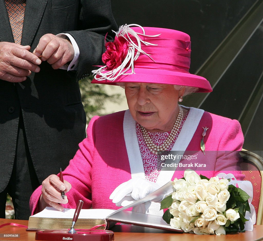 The Queen And The Duke Of Edinburgh During Their State Visit To Turkey