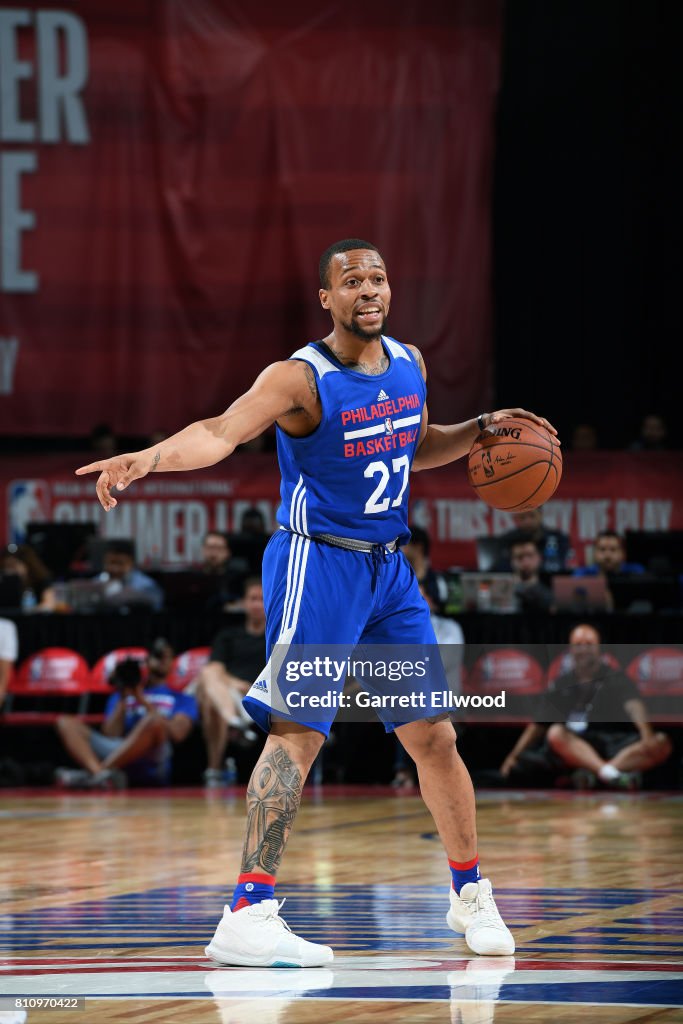 2017 Las Vegas Summer League - Philadelphia 76ers v Golden State Warriors