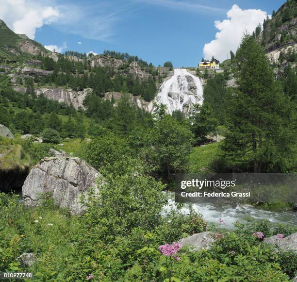 Toce Waterfall 111 Cascata Del Toce Stock Photos, High-Res Pictures, and Images ...