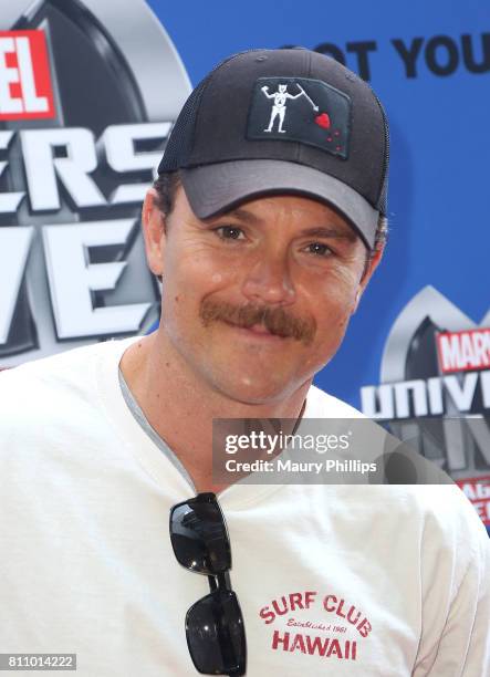 Actor Clayne Crawford attends Marvel Universe Live! Age of Heroes world premiere at Staples Center on July 8, 2017 in Los Angeles, California.