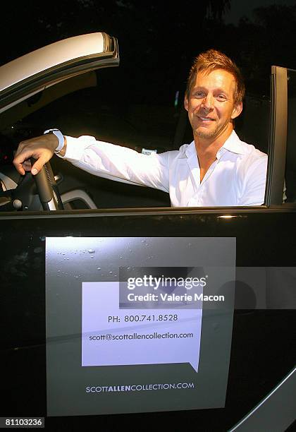 Designer Scott Allen attends the Fendi Casa 2008 Guest Designer Series launch party on May 15, 2008 in West Hollywood, California.