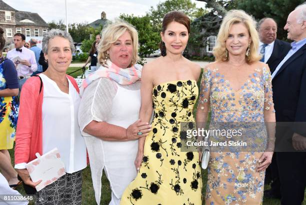 Dorothy Frankel, Rebecca Ceawright, Jean Shafiroff and Congresswoman Carolyn B. Maloney attend the Southampton Animal Shelter Foundation's Eighth...