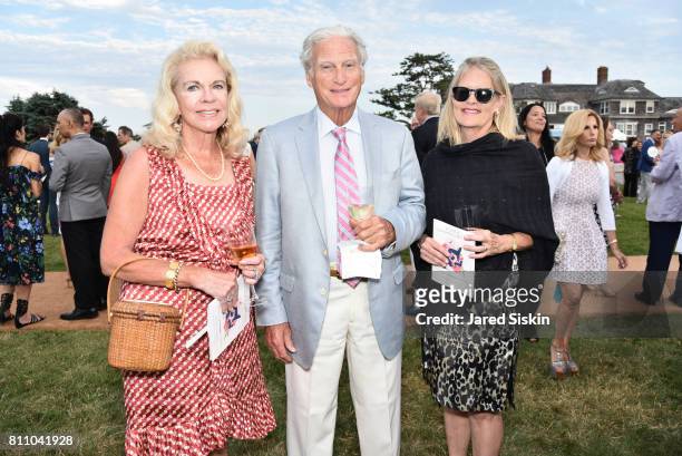Annette Geddes, Gerry Geddes and Marion Piro attend the Southampton Animal Shelter Foundation's Eighth Annual Unconditional Love Gala Honoring Jean...